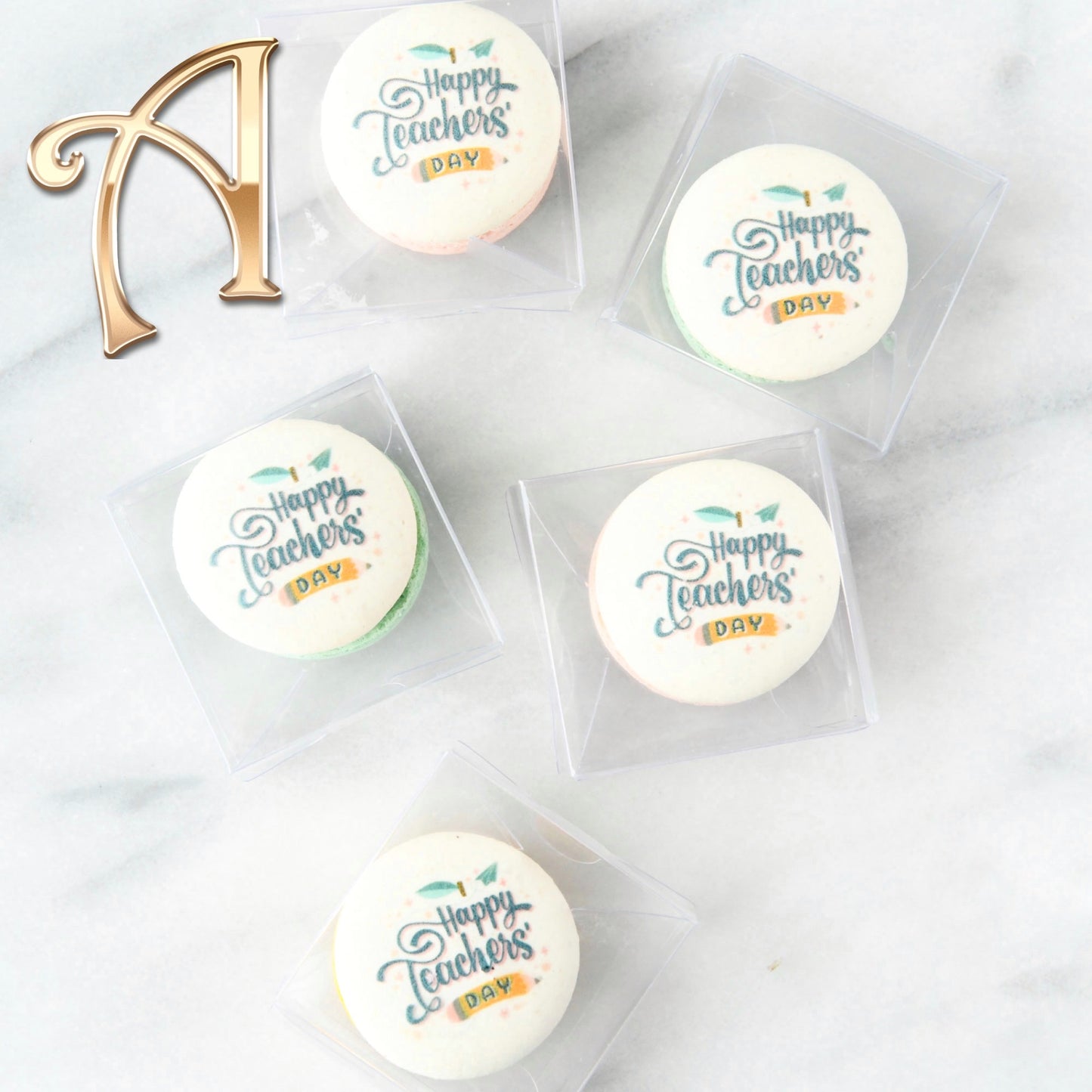 Custom Printed Macarons (Corporate & Personal Gifts) | Minimum Quantity 20PCS | Special Price Rp399,000
