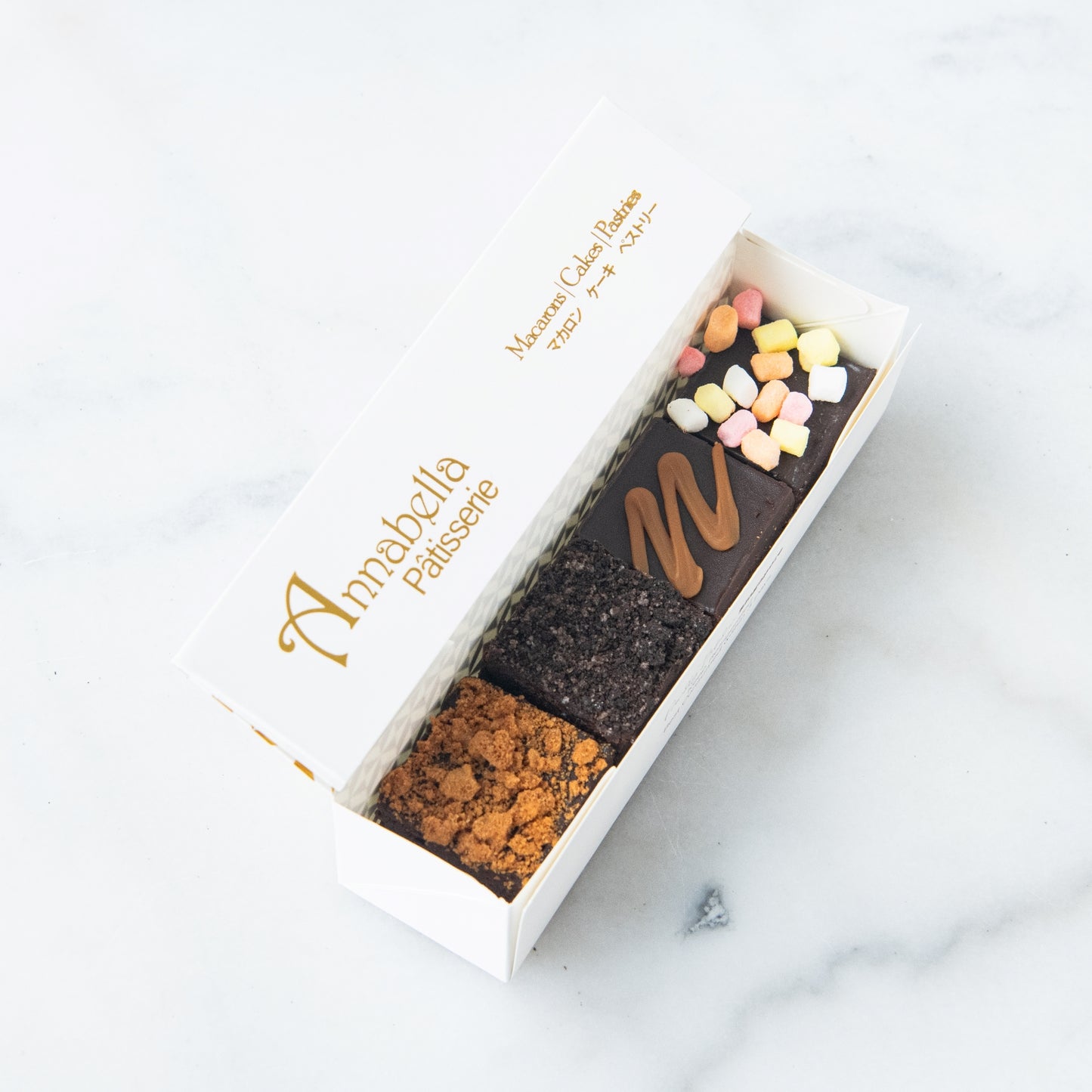 4PCS Brownies in Gift Box | Special Price Rp38.000