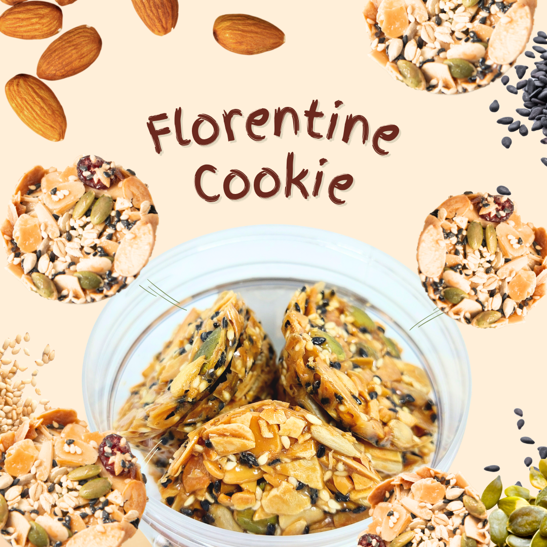 Premium Florentine Cookies Almond | Snack | Florenta | Special Price Rp89.000