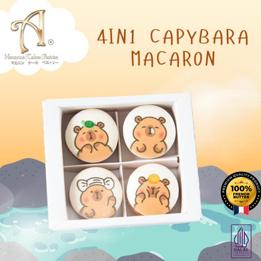 4PCS Capybara Macaron In Gift Box | Special Price Rp118,000