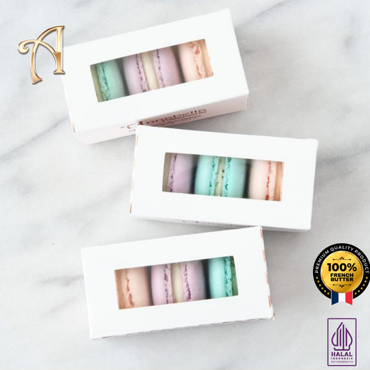 Bundle 3 Boxes 3PCS Assorted Macarons in Gift Box (Random Flavors) | Special Price Rp.89.000