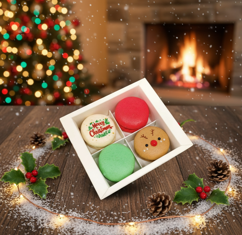 Pre Order Ho ho ho! | Merry Christmas | 4pcs Rudolph in gift box | Special Price Rp.108,000