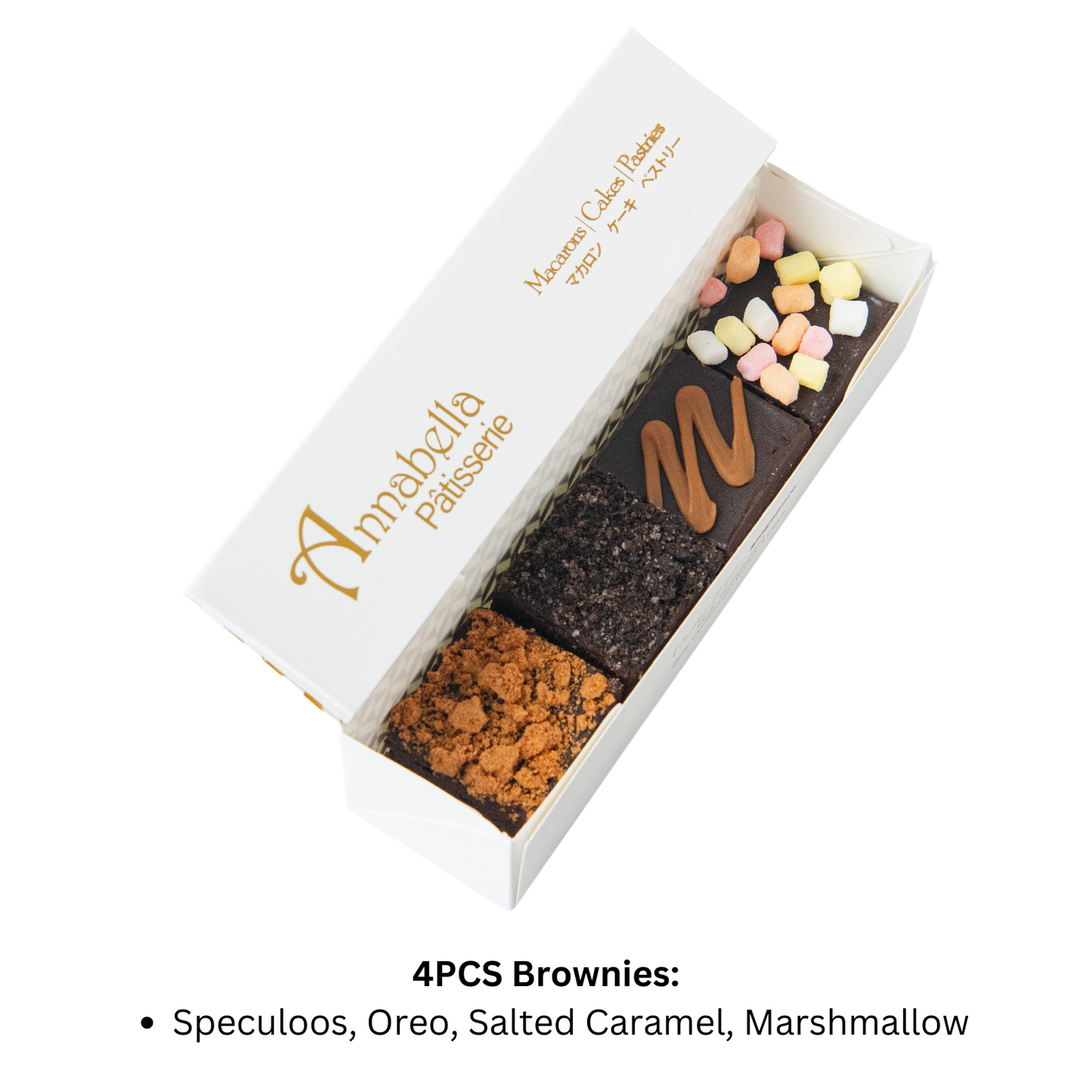 4PCS Brownies in Gift Box | Special Price Rp38.000