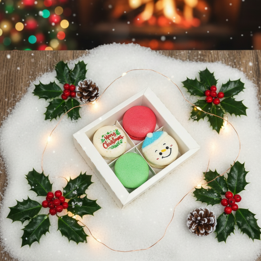 Pre Order Ho ho ho! | Merry Christmas | 4pcs Frosty in gift box | Special Price Rp.108,000